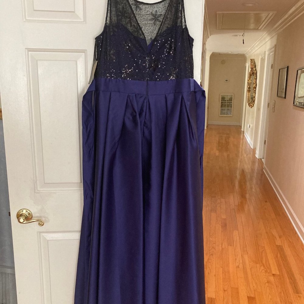 Are you ready? Ignite Evenings high low ball gown perfect for galas, prom balls